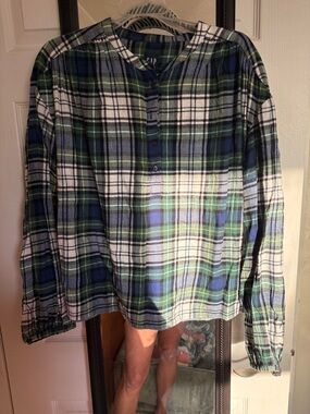 GAP Black Open-Front Lightweight Cardigan with Pockets large tall l flannel